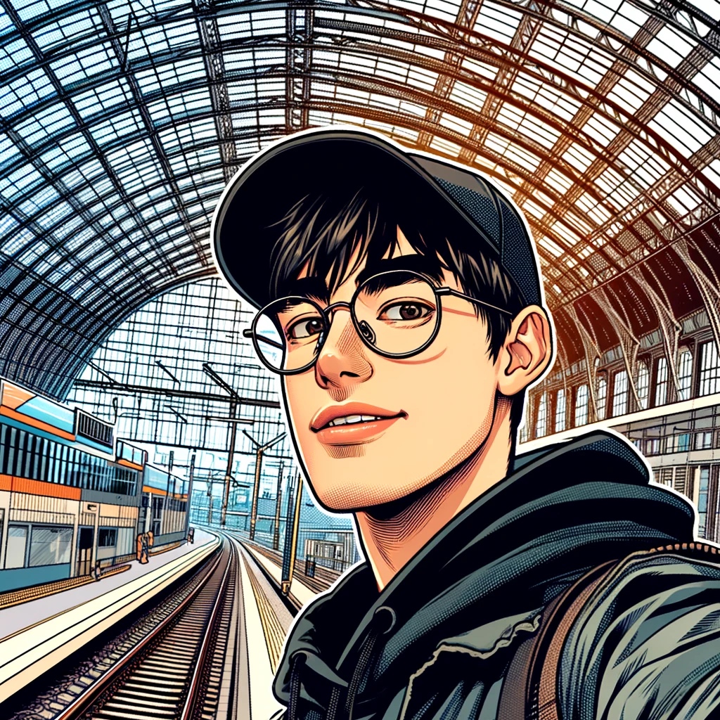 Profile Picture showing an Image of Tobias Harms in comic style